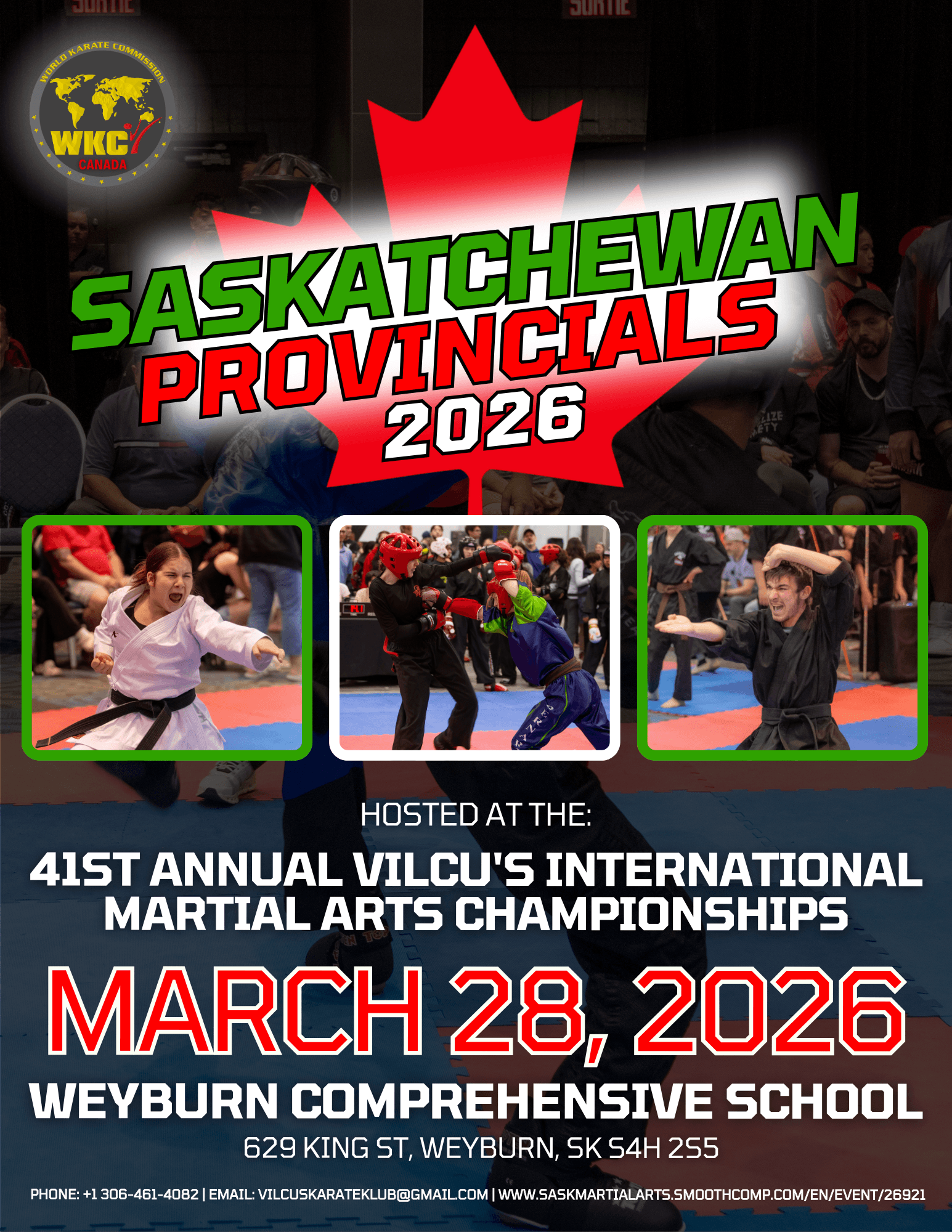 WKC Saskatchewan Provincials 2026